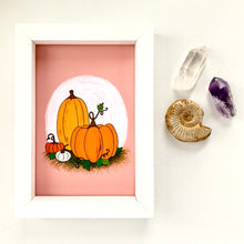 Load image into Gallery viewer, UNFRAMED Halloween pumpkin print - Cherry Pie Lane
