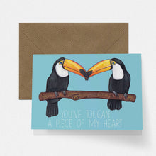 Load image into Gallery viewer, Toucan Love Card - Cherry Pie Lane
