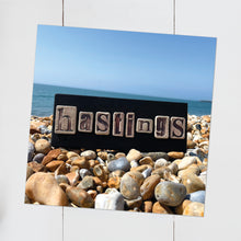 Load image into Gallery viewer, hastings sign postcard
