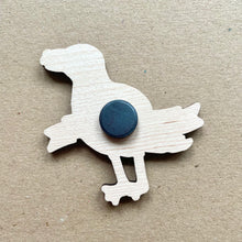 Load image into Gallery viewer, Chippy Lover Wooden Seagull Magnet
