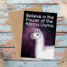 Load image into Gallery viewer, Karma Llama Funny Card - Cherry Pie Lane
