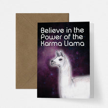 Load image into Gallery viewer, Karma Llama Funny Card - Cherry Pie Lane
