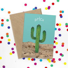 Load image into Gallery viewer, Rude Cactus Prick Card - Cherry Pie Lane
