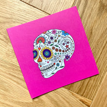Load image into Gallery viewer, Day Of The Dead Greetings Card - Cherry Pie Lane
