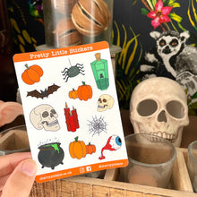 Load image into Gallery viewer, Spooky Halloween Glossy Pretty Little Stickers - Cherry Pie Lane
